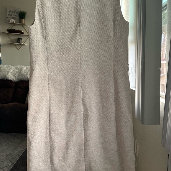 WHBM Sleeveless Wicker Tweed Trench size small - Picture 5 of 6